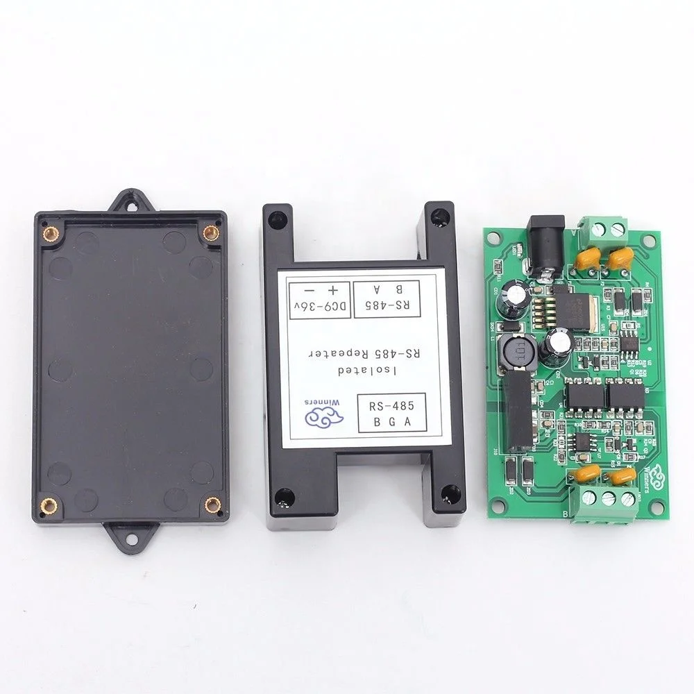 SX wholesale Isolated RS485 Repeater Isolator Signal Amplifier Distance Extender Booster