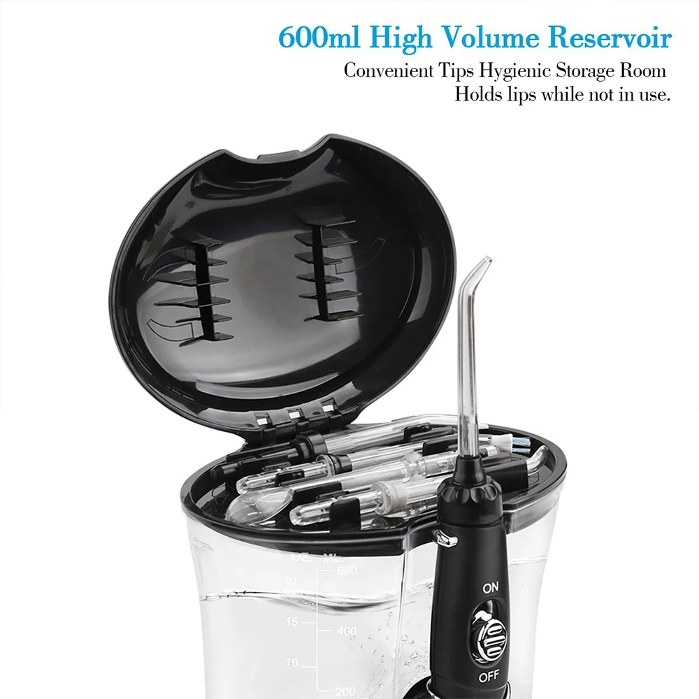 600ml Water Tank Oral Hygiene Dental Water Jet Toothbrush Machine Products