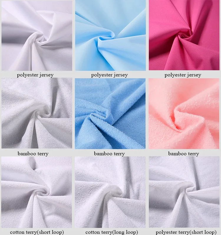 Waterproof Quilting Polyester Laminated Fabric for Mattress Protector