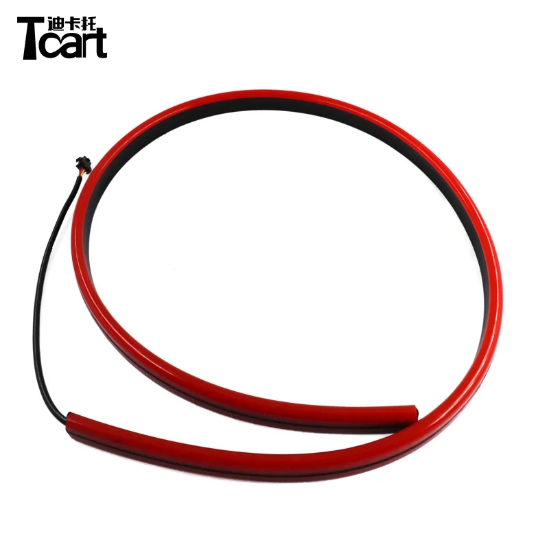 Hot selling High Position Brake Lighting Stop Lamp Red Color Flow Pattern Flexible Tail Led Strip Light Bar with Running