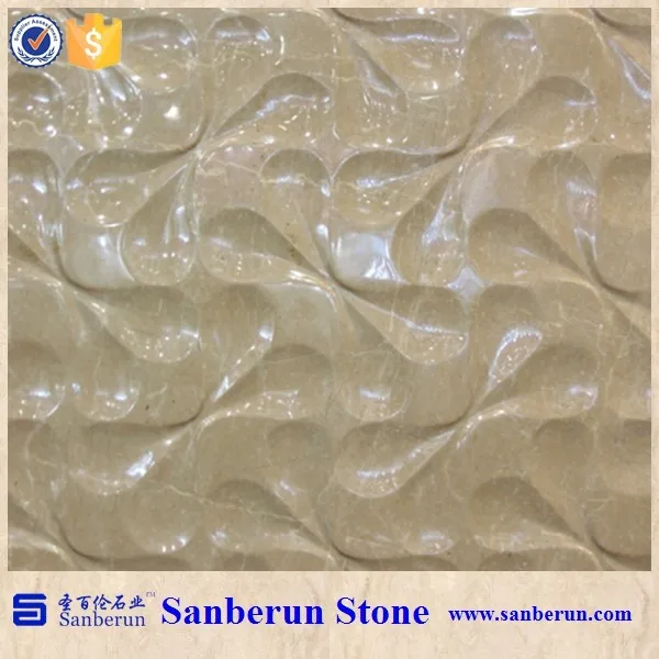 3d Cnc Wave Shaped Carving Walling Panel