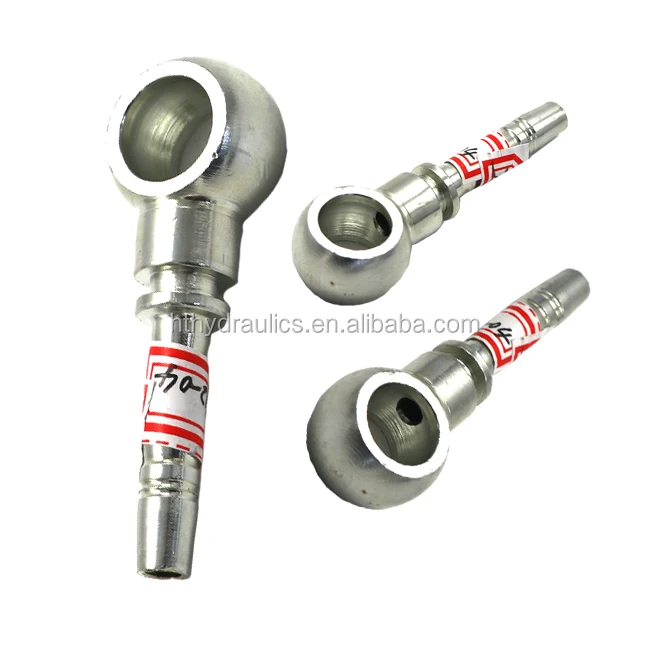 Metric BSP Hydraulic Banjo Bolts Hose End Joints Hose Nipple Fitting Hydraulic Hose Banjo Fitting 70011