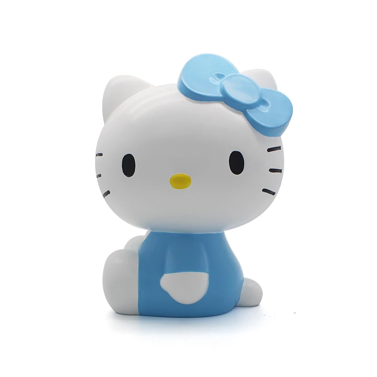 Hello kitty оригинальные игрушки монета банка meney коробка для детей