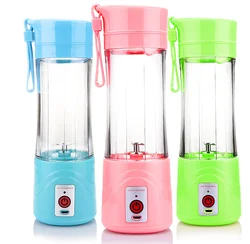 Portable juice blender,juicer cup,mini hot sale fruit juice blender 380ml