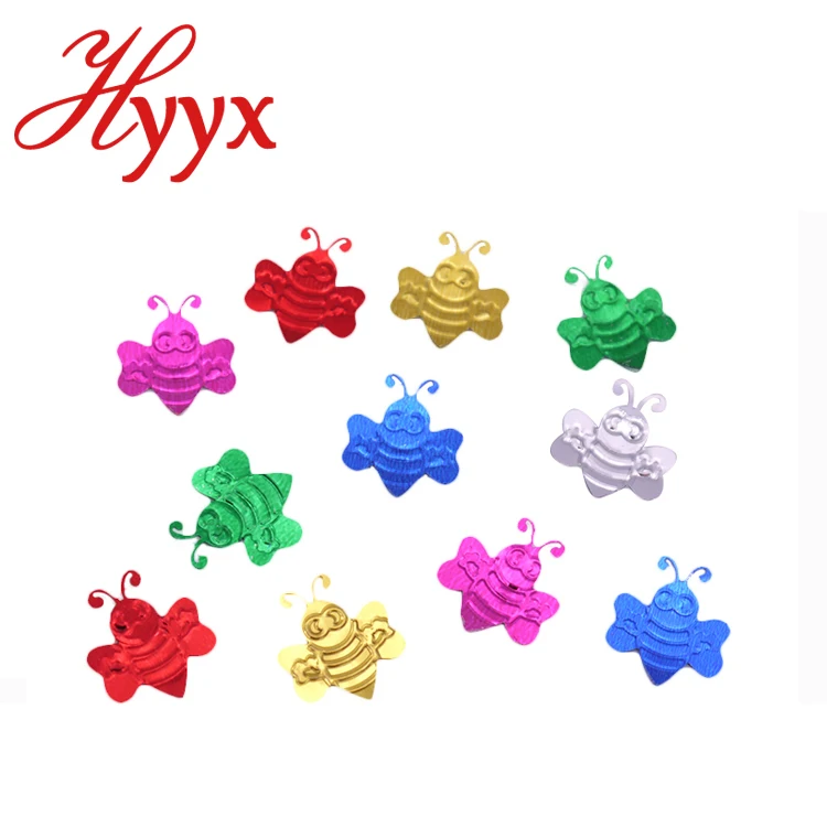 
HYYX Large Different Sizes Quality Craft Bulk Loose Colorful Sequins 