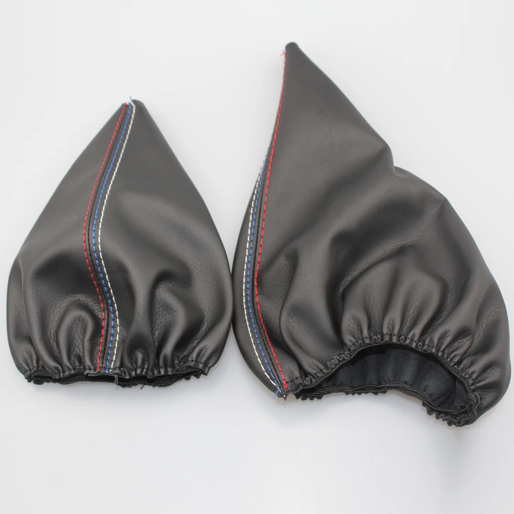 Hot selling Black Hand brake cover Shift cover  Car gear shift knob forbmwE36 E46