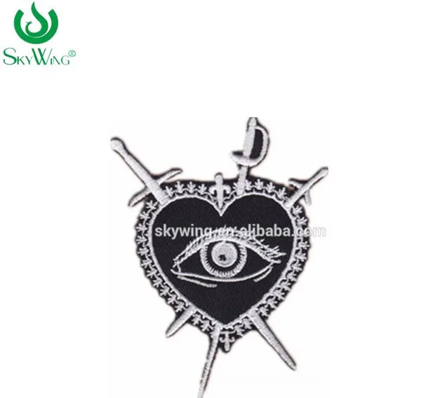 Bee shape embroidered Patch sew on spring jean clothes