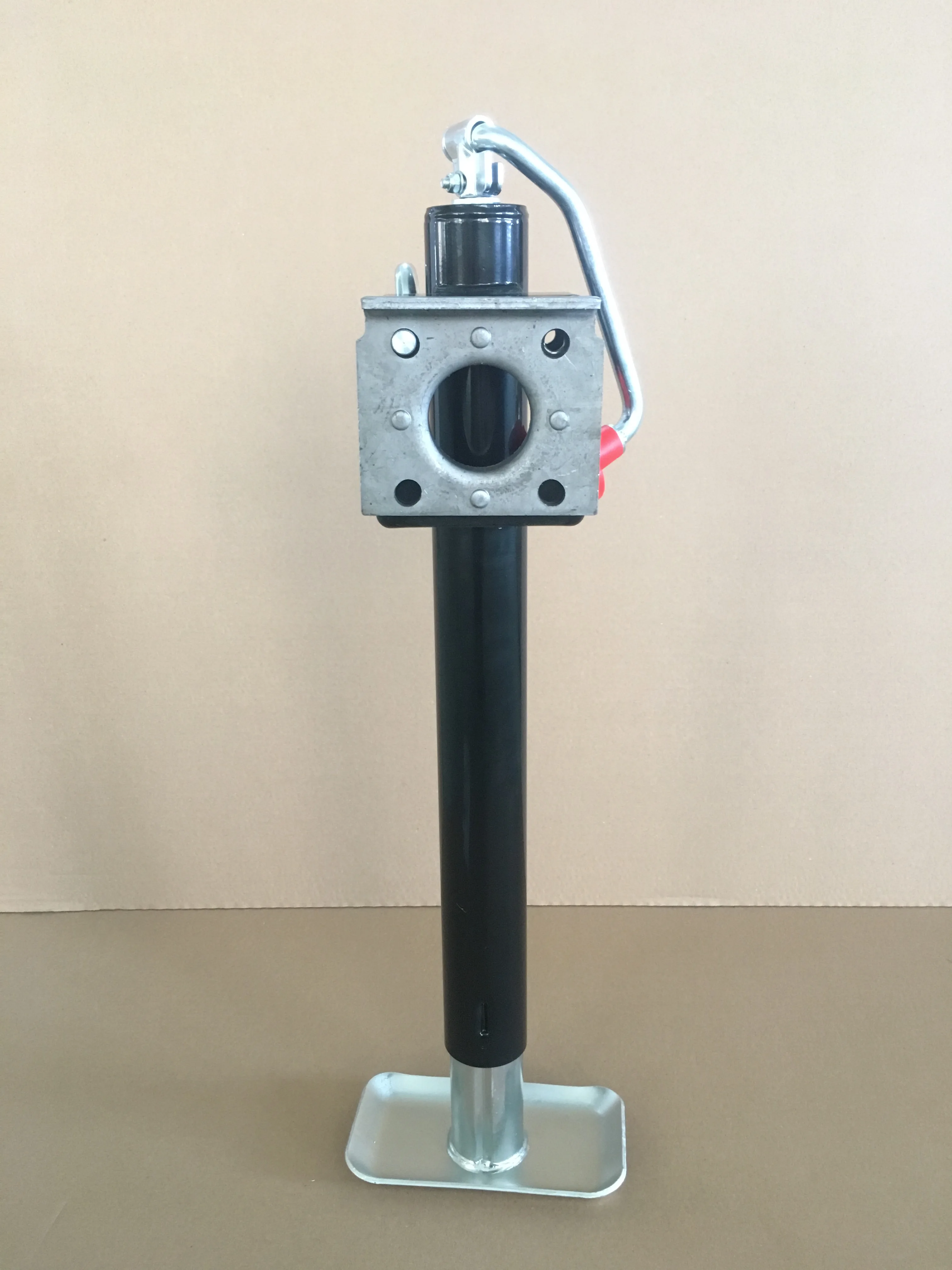 High Quality 2000lbs High-rise Mechanical Screw Jack with Flange
