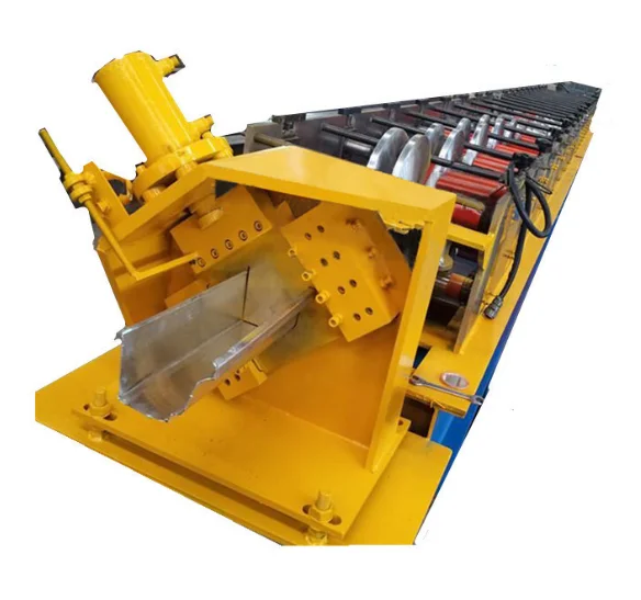Trade  Metal Water  Gutter Bending Roll Forming Machine  full automatic gutter water  pipe machinery