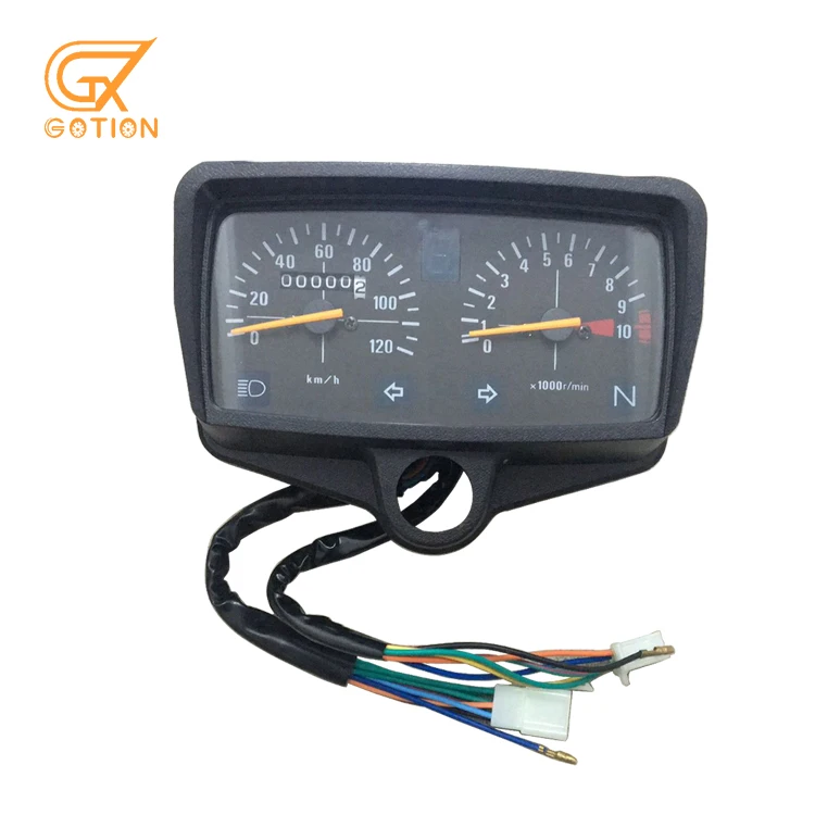 Logo Printed Custom CG125 12000r/Min Motorcycle Digital Speedometer