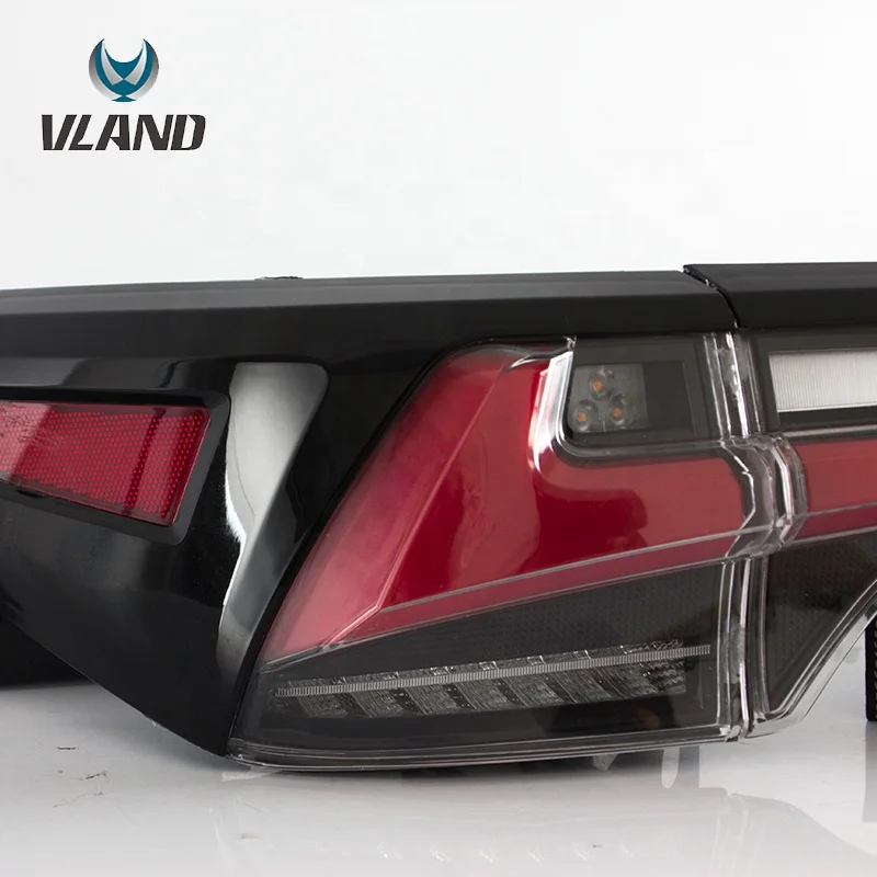 Manufacturer for Fortuner Tail Light 2017-2019 LED Back Lamp with Sequential Indicator Fortuner Rear Light