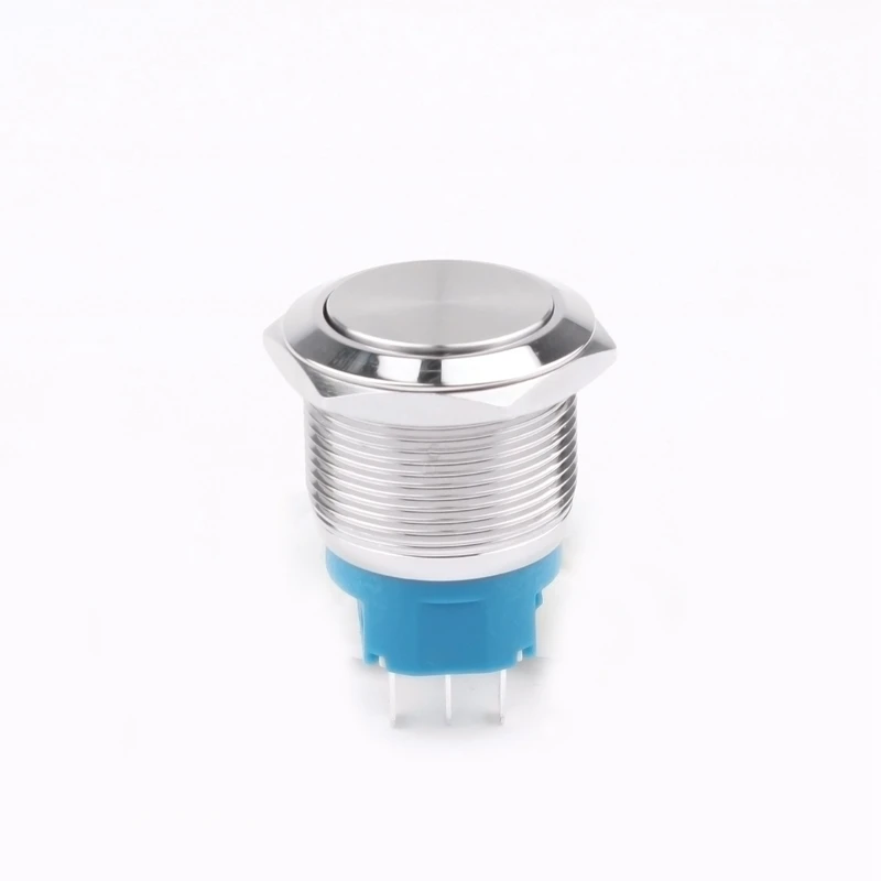 Stainless steel  self-latching waterproof  ip66 IK09 push button switch 22mm