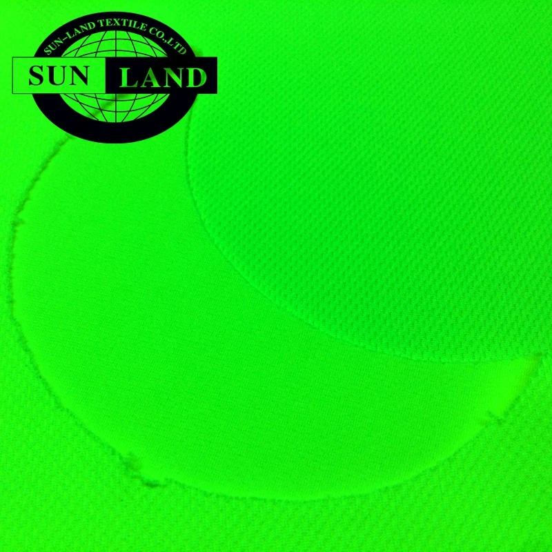 100% polyester cool pass dry fit bird eye mesh fabric for sportswear