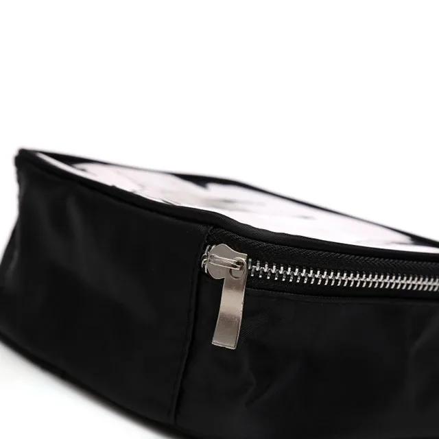 WHOLESALE PU WOMEN LARGE CAPACITY WATERPROOF ZIPPER STORAGE BAG COSMETIC BAG MAKEUP BAG HANDBAG