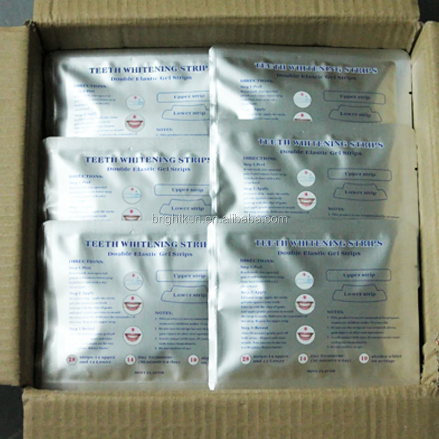 OEM Oral hygiene teeth whitening dental whitening strips 3D strong brightening strips