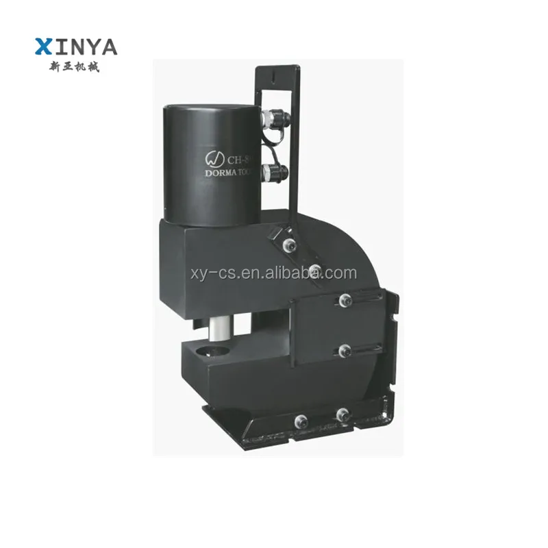 Hydraulic Hole Punching Machine Model CH-60 Used Along With Hydraulic Pump
