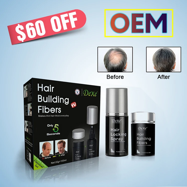 Alibaba Innovative Products Hair Building Fiber Hair Loss Ampoule For Wholesale