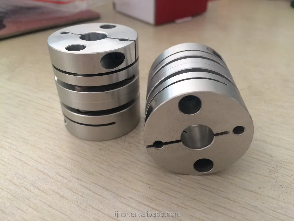 disc type dive shaft clamp coupling for servo motor