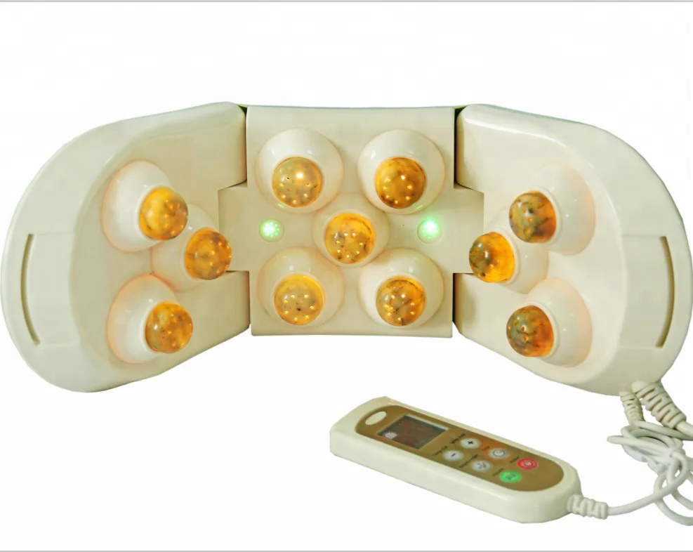 therapy Jade heating vibration massage Thermal therapy apparatus 11balls jade projector