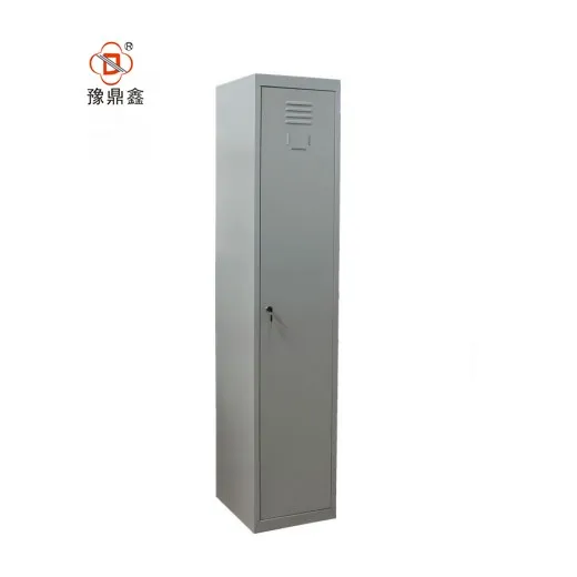 convinnent simple design metal wardrobe  closet single door locker