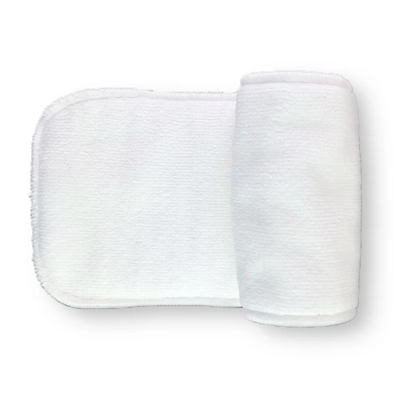 Baby muslin 100% gauze cotton washable diapers baby cloth diaper inserts pad white baby cloth diaper inserts