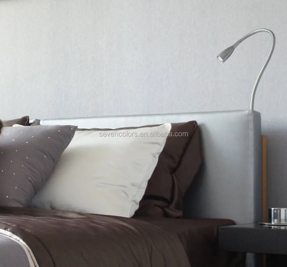 12v Led Reading Light/ Twist Switch Led Reading Lamp/ 1w Bedside Reading Lamp (SC-E101D)