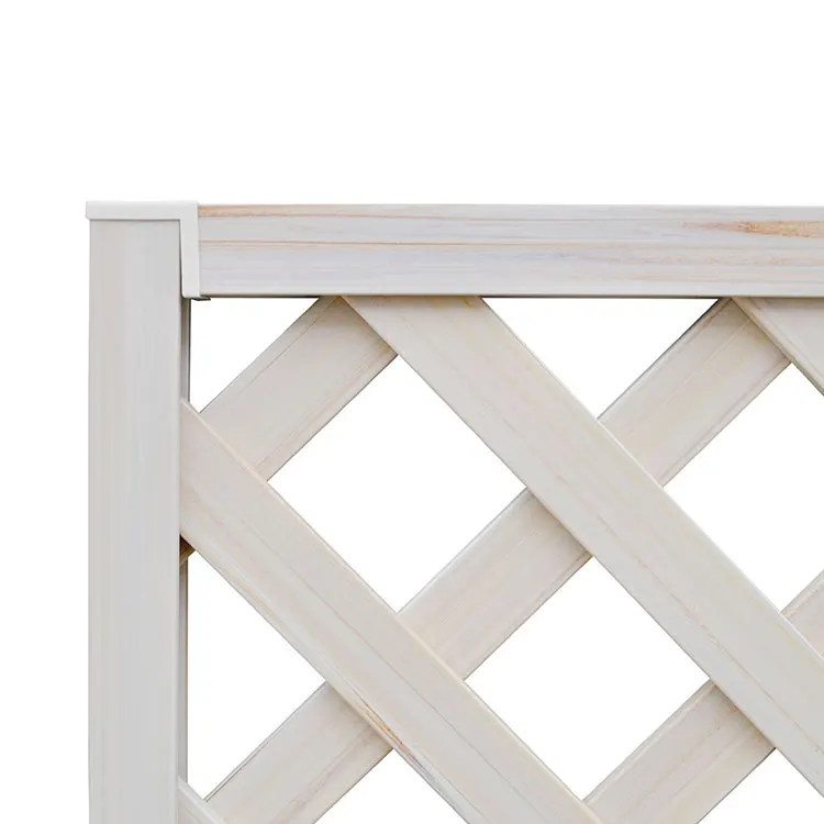 Wholesale Custom Pvc Plastic Garden Folding Fence Lattice