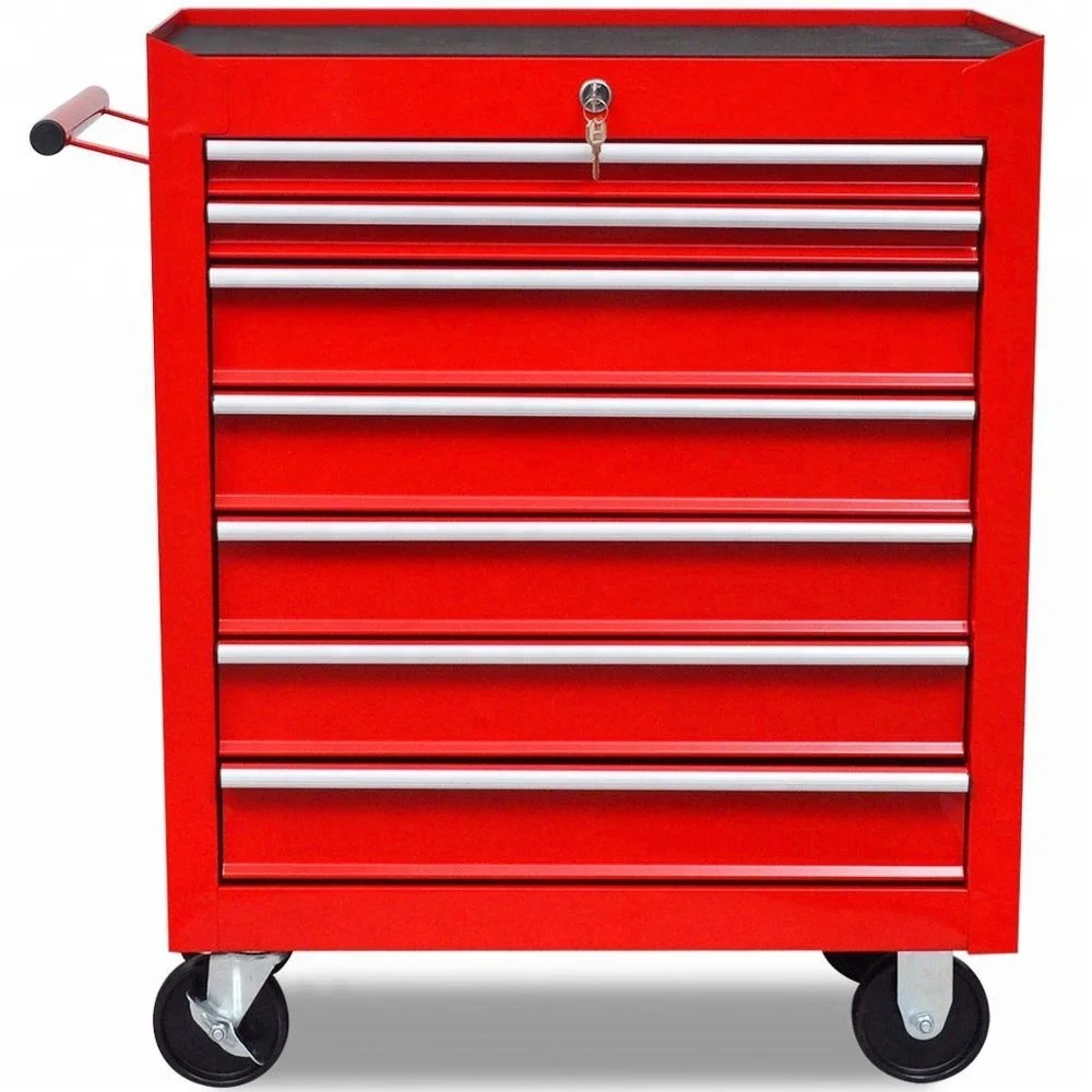 
7 Drawers metal Cabinet Chest Trolley 