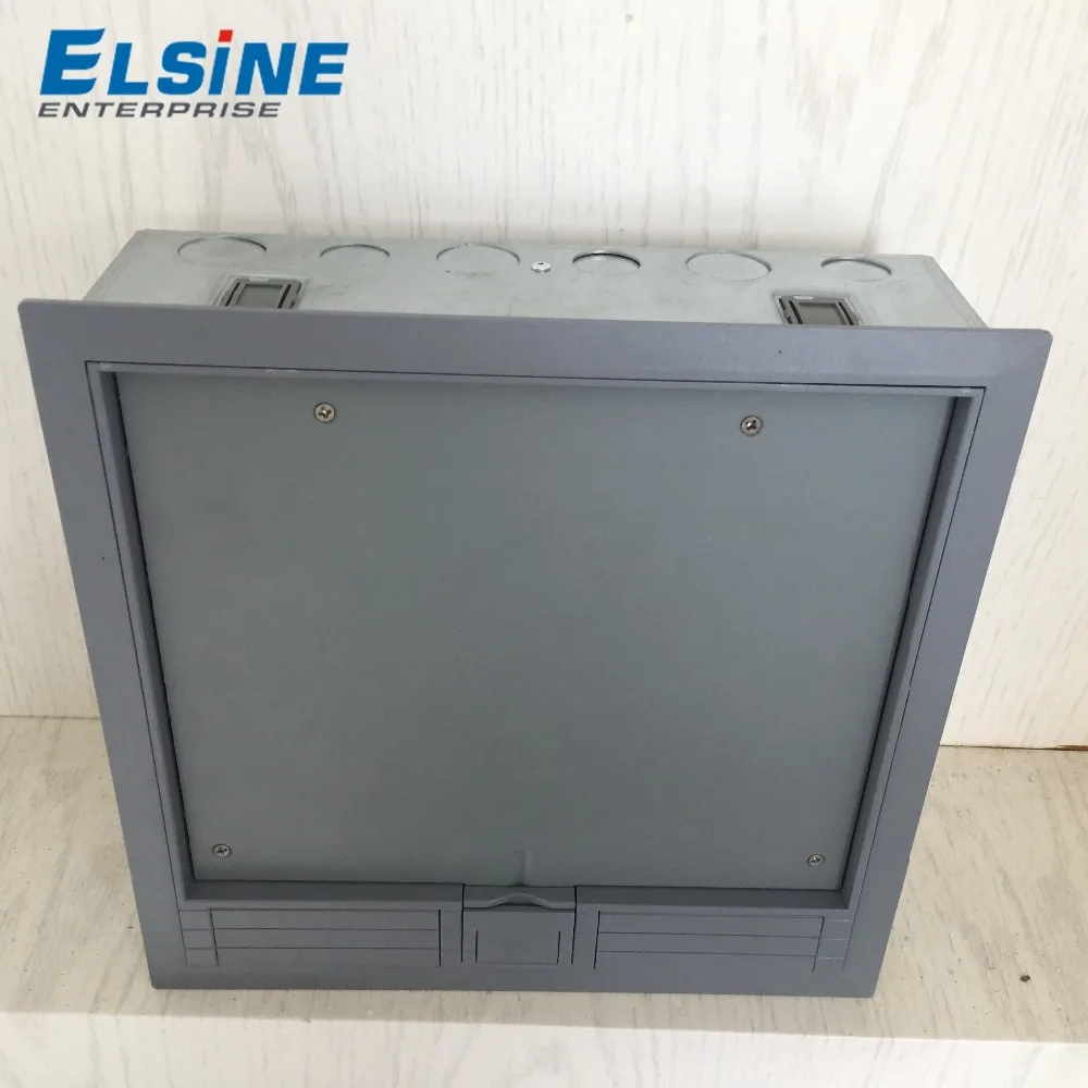 RJ45 And 2 gang 13A Sockets Plates waterproof electrical raised floor underground service box