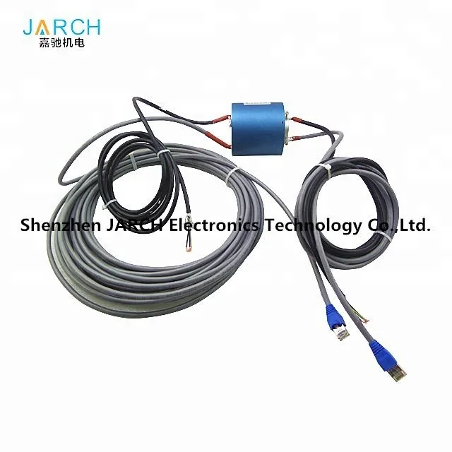JARCH 3 core shielding wire over DMX signal Ethernet slip rings for Bar stage lighting control cable reel