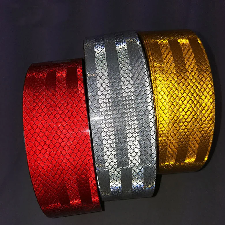 Trade Assurance Safety Retro PET Clear Reflective Tape for Truck