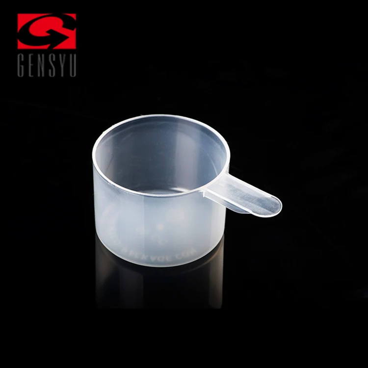 GENSYU White Plastic Measuring Spoon Scoop 10g 20ml Protein Milk Powder Liquid spoon scoops,custom plastic powder
