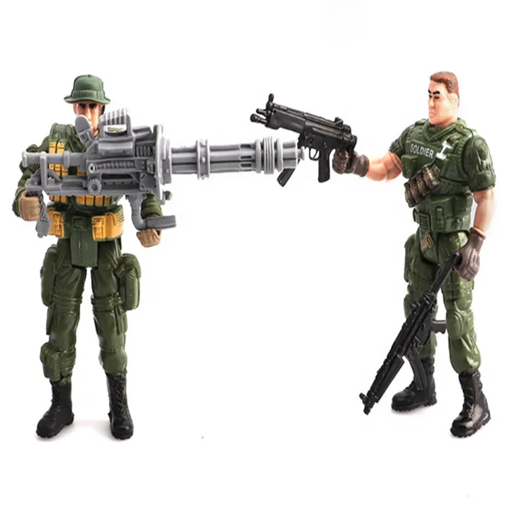 High-quality cheap plastic army man soldiers figure