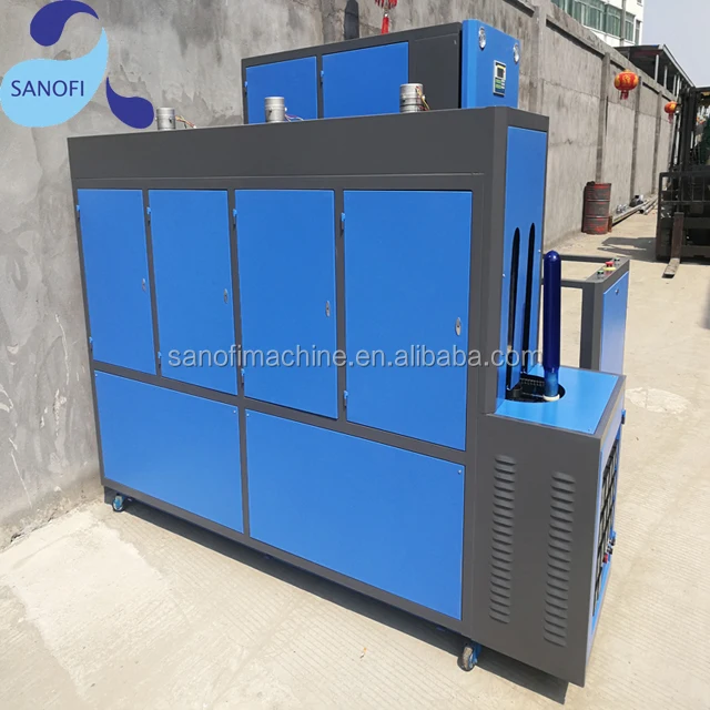 
5 gallon semi-automatic PET bottle blowing molding machine / 20 liter bottle 