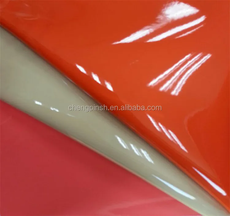 
High Quality Leatherette Mirror Leather Face Pattern Shiny Imitation Vegan Artificial Pvc Pu Leather For Shoes 