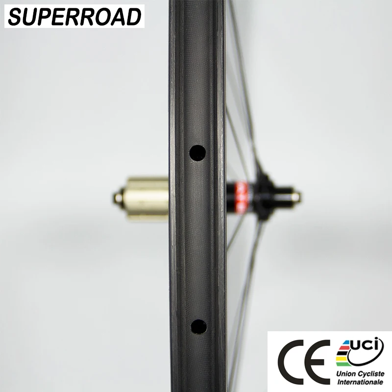 
38mm U Shape OEM Cheap Fiber Chinese Cycling 700C Clincher Road Bike Bicycle Toray Carbon Wheels 