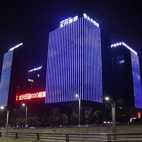 new 2024 media facade pixel led design led pixel facade Individual controllable led light source for led point light source