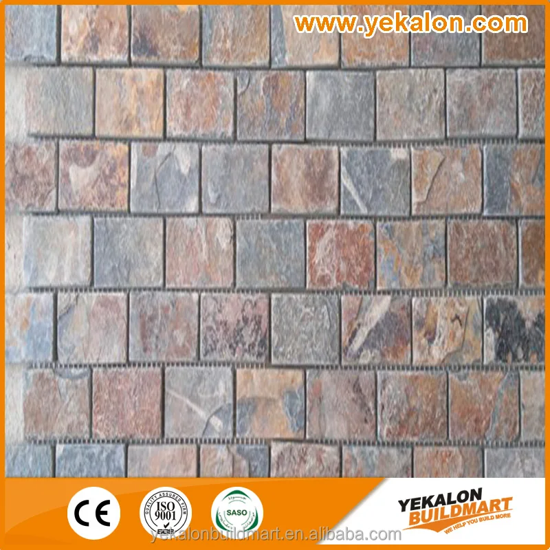 China Direct Factory Wall Re Slate Natural Cultural Stone