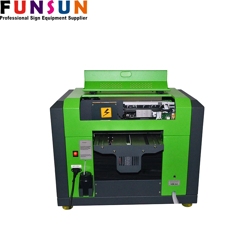 Funsunjet A3 Size DX5 Head Phone Case Printing Machine 3D Mini UV Printer