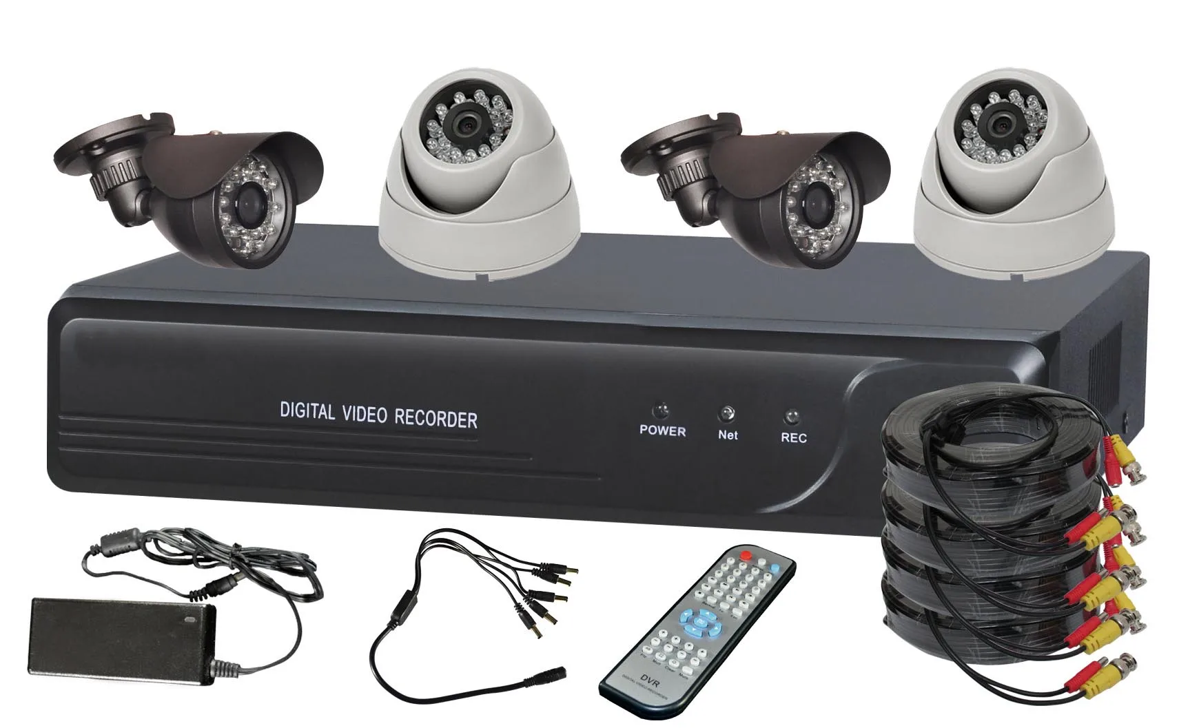 камеры видеонаблюдения dvr комплект китай цена