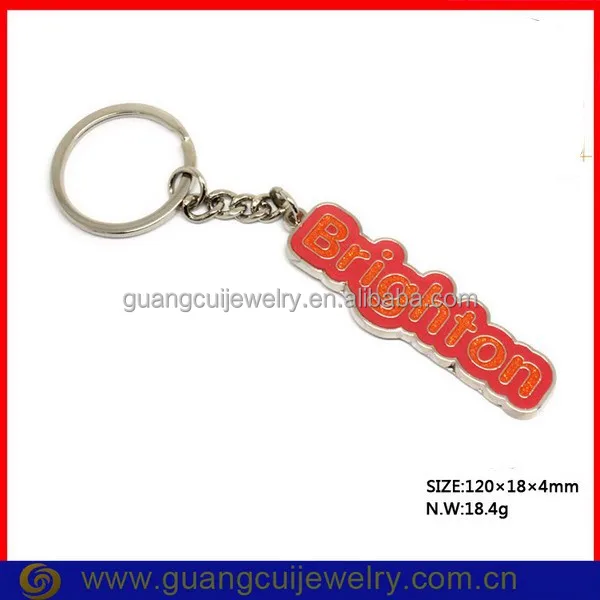 Fashion metal brighton London uk best selling key chain keychain