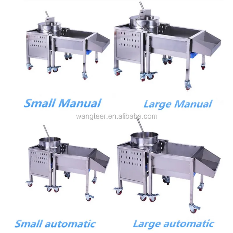 Commercial food grade stainless steel corn  Makers popcorn machine