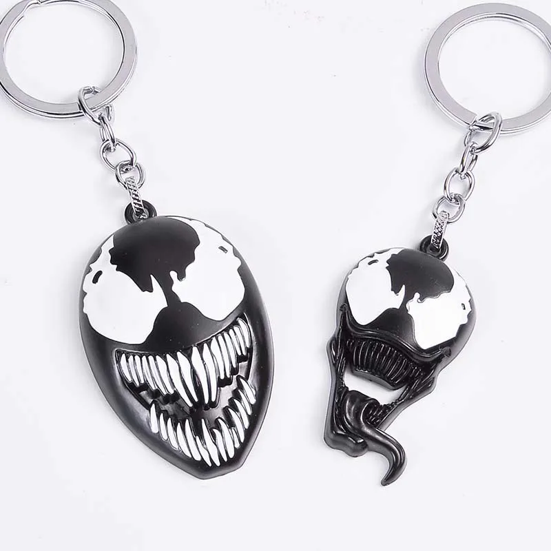 Venom Neptune harpoon key chain spider man metal car key chain