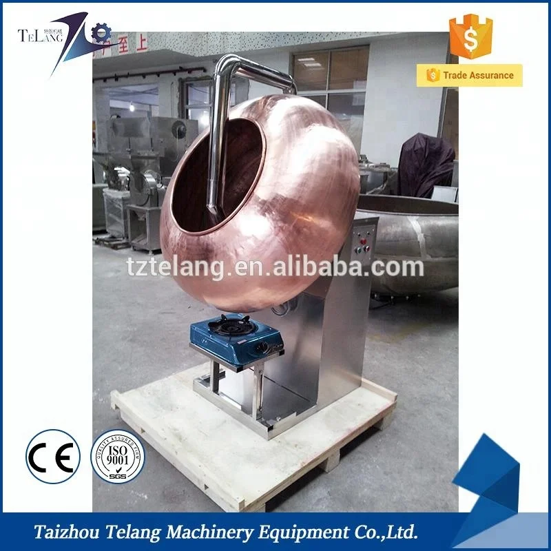 Rotating electrical pellet coating machine