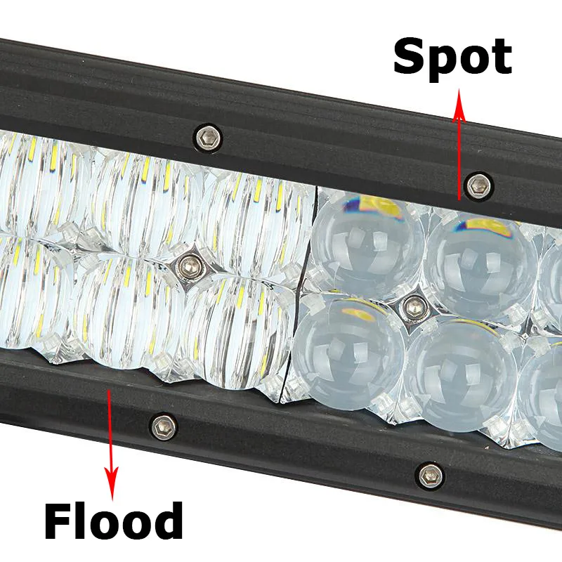 5D 20 inch 2 Row C REE 126W 4WD Tow Truck Semi Truck Car Roof Top LED Light Bar for Off Road 4x4  6x6 Front Light