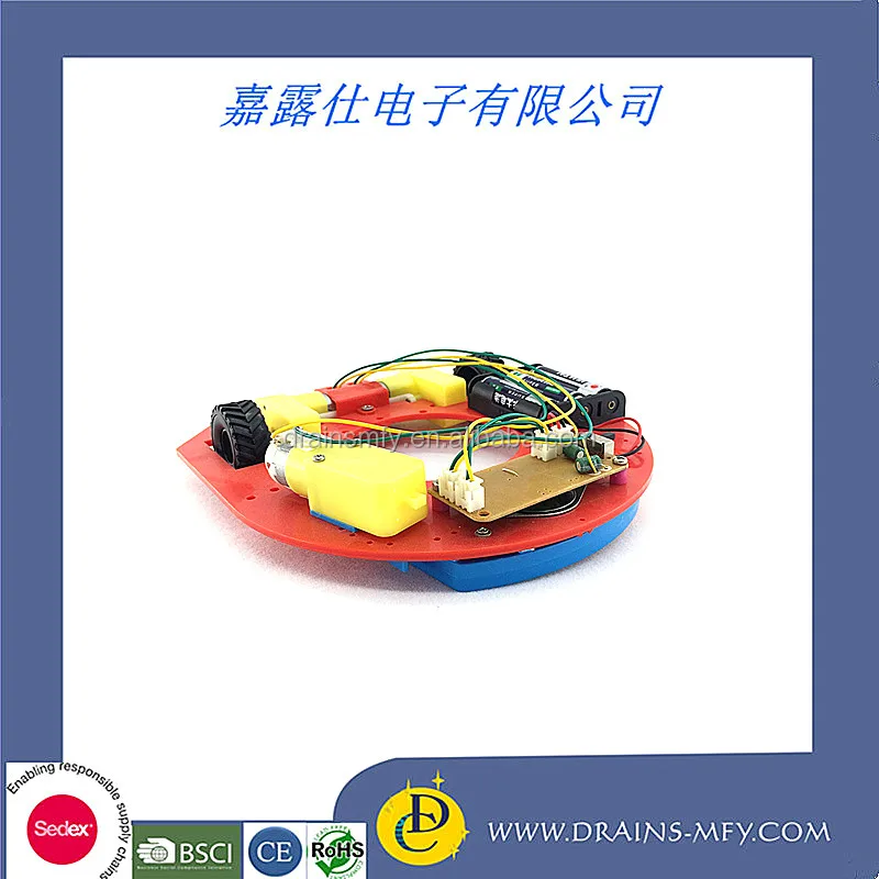 Best sell self assembly DIY electronic football robot toy kit