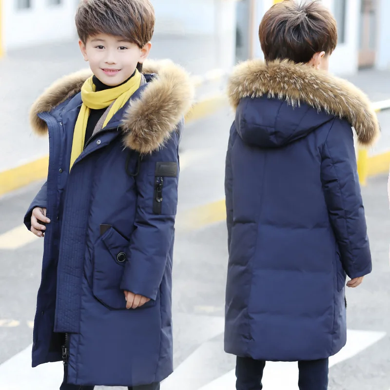 YQ01 Kids cloth fashion design winter children boy down coat
