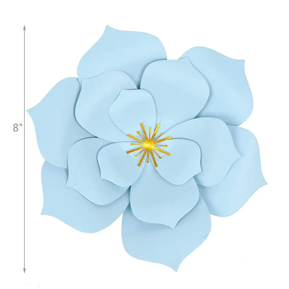 Unicorn Party Decorations Backdrop For Girls Birthday Party DIY Unicorn Flower Backdrop with Glitter Giant Horn Ears Eyelashes