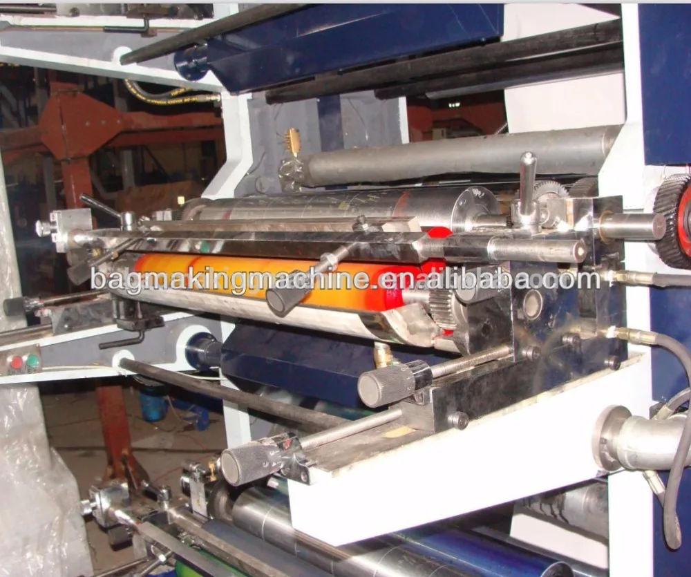 
Best 4-Color Non Woven Bag Fabric Flexo Printing Machine for Sale 