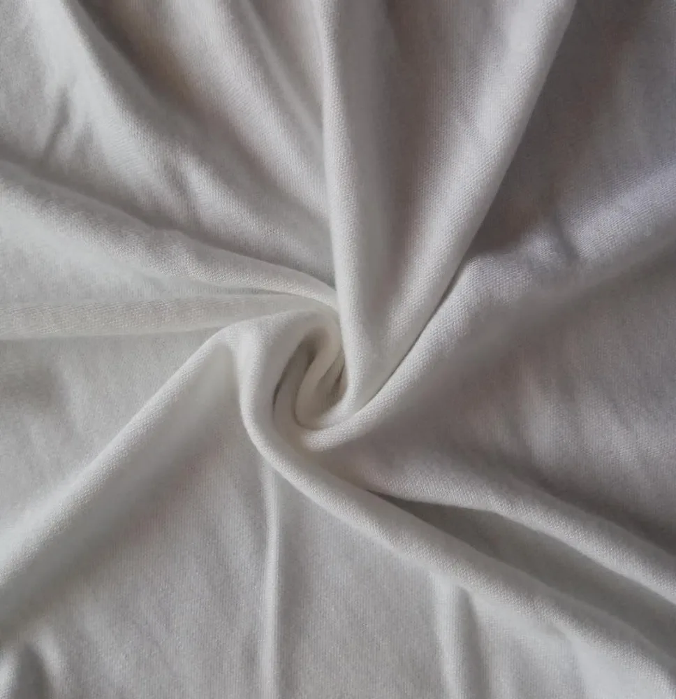 Hot sale bamboo spandex stretch interlock baby cloth fabric soft